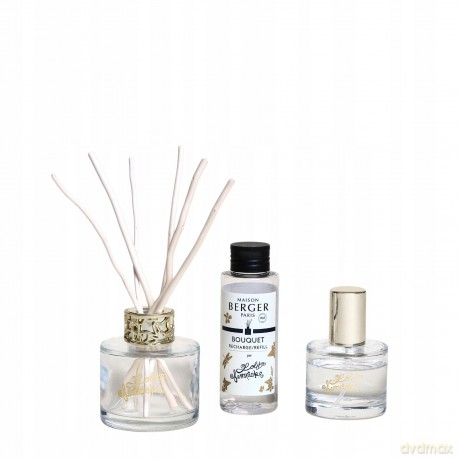 Gift set mini diffuser Lolita Lempicka transparent + refill and home spray Lolita Lempicka