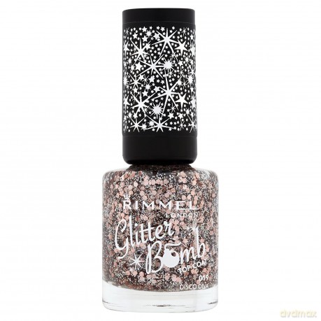 Glitter nail polish Glitter Bomb 8 ml - Shade: 019 Disco Diva