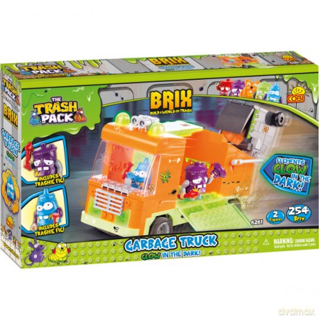 COBI Trash Pack Śmieciarka GITD [ZABAWKA]