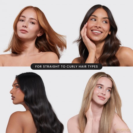 Hair Brush Ultimate Detangler Straight & Curly Chrome Chocolate Bronze
