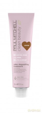 Hair toning mask Clean Beauty Cocoa (Color Depositing Treatment) 150 ml