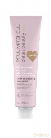 Hair toning mask Clean Beauty Vanilla (Color Depositing Treatment) 150 ml