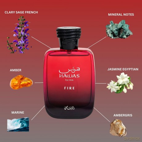 Hawas Fire - Woda perfumowana - Volume: 100 ml