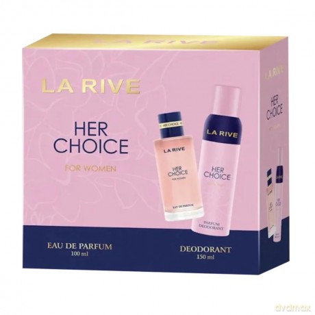 Her Choice - Woda perfumowana 100 ml + deodorant ve spreji 150 ml