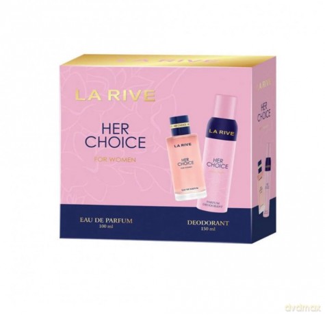Her Choice - Woda perfumowana 100 ml + deodorant ve spreji 150 ml