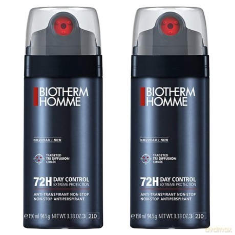 Homme 72h Day Control Protection Extreme Antiperspirant Spray Set