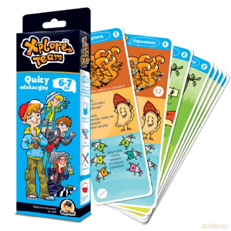 CZUCZU Explore Quizy edukacyjne 6-7 lat [GRA]