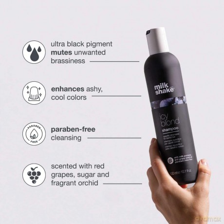 Icy Blond Shampoo for Blonde Hair (Shampoo) - Volume: 1000 ml