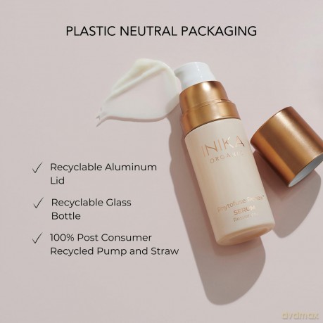 Inika Organic Phytofuse Renew Renewing Skin Serum with Aloe and Resveratrol Phytofuse Renew Resveratrol Serum - Volume: 30 ml