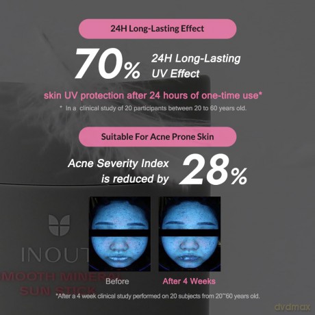 Inout SPF 50 PA++++ Protective Stick (Smooth Mineral Sun Stick) 26 g