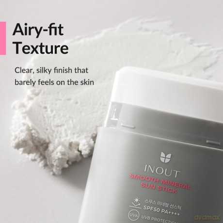 Inout SPF 50 PA++++ Protective Stick (Smooth Mineral Sun Stick) 26 g