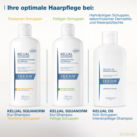 Kelual Squanorm Moisturizing Treatment Shampoo (Dry Dandruff Shampoo) - Volume: 400 ml