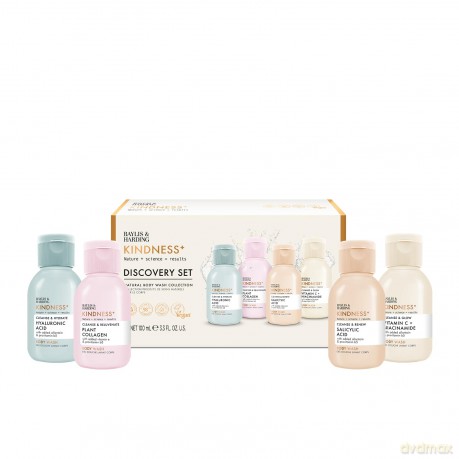 Kindness+ Discovery Gift Set 4 x 100 ml shower gel gift set