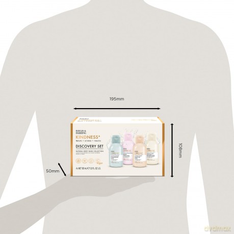 Kindness+ Discovery Gift Set 4 x 100 ml shower gel gift set