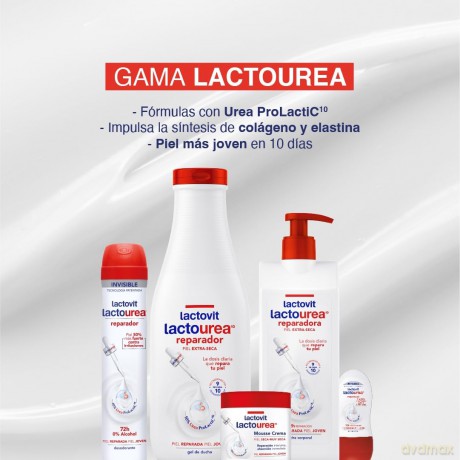 Lactourea Moisturizing Foaming Body Cream 400 ml