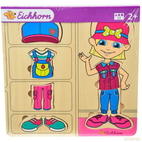 EICHHORN Drewniane Puzzle 17 El. [PUZZLE]