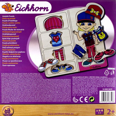 EICHHORN Drewniane Puzzle 17 El. [PUZZLE]