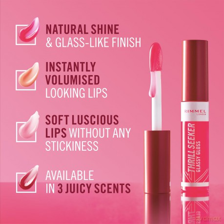 Lip gloss Thrill Seeker (Glassy Gloss) 10 ml - Shade: 100