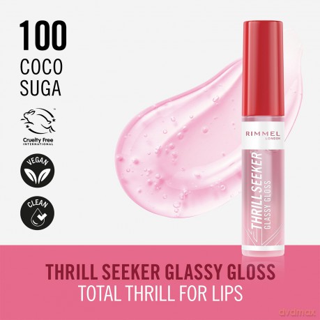 Lip gloss Thrill Seeker (Glassy Gloss) 10 ml - Shade: 100