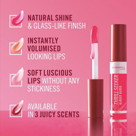 Lip gloss Thrill Seeker (Glassy Gloss) 10 ml - Shade: 500