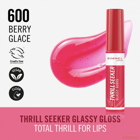 Lip gloss Thrill Seeker (Glassy Gloss) 10 ml - Shade: 600