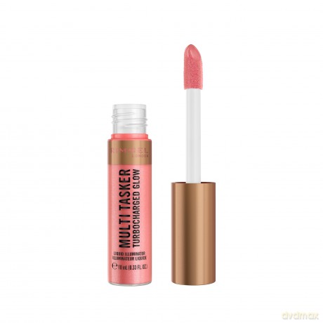 Liquid Illuminator Multi-Tasker Turbocharged Glow (Liquid Illuminator) 10 ml - Shade: 002 Rosy Rebel