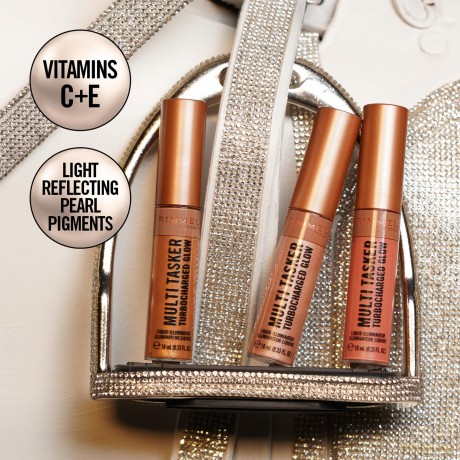 Liquid Illuminator Multi-Tasker Turbocharged Glow (Liquid Illuminator) 10 ml - Shade: 002 Rosy Rebel