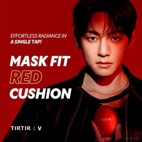 Long-lasting makeup in a sponge Mask Fit (Red Cushion Mini) 4.5 g - Shade: 21C Cool Ivory