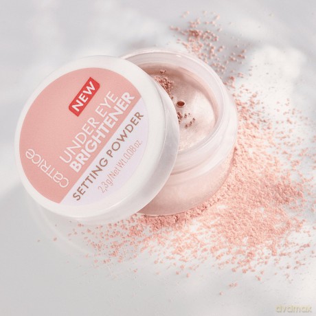 Loose brightening powder under the eyes Under Eye Brightener (Setting Powder) 2.3 g - Shade: 10 Light Rose