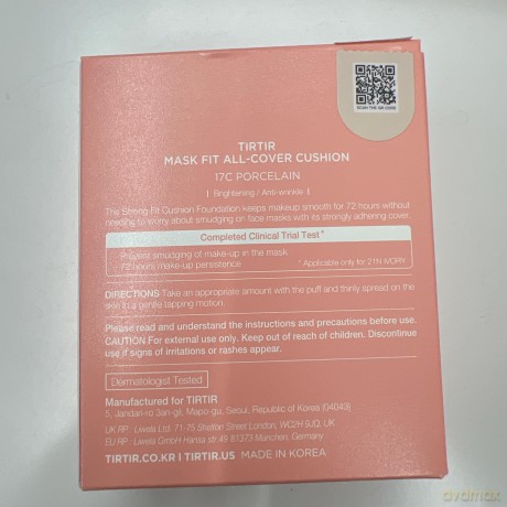Make-up in a Mask Fit sponge (All Cover Cushion) 18 g - Shade: 17C Porcelain