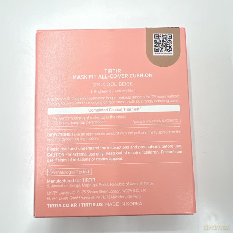 Make-up in a Mask Fit sponge (All Cover Cushion) 18 g - Shade: 27C Cool Beige