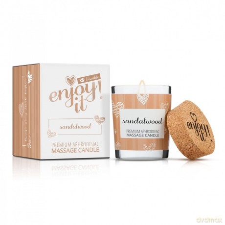 Massage candle Enjoy it! Sandalwood (Massage Candle) 70 ml