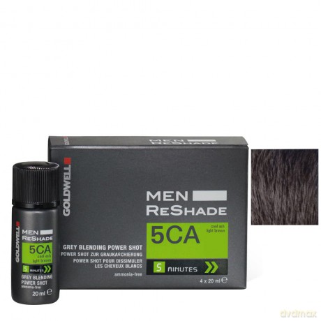 Men Reshade Gray Covering Mousse (5CA Cool Ash) 4  20 ml