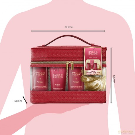 Midnight Cherry Body Care Gift Set 5 pcs