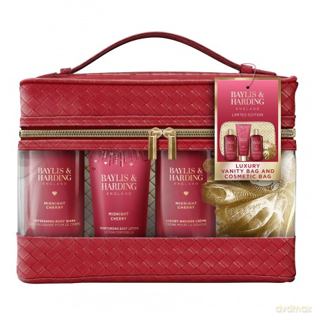 Midnight Cherry Body Care Gift Set 5 pcs