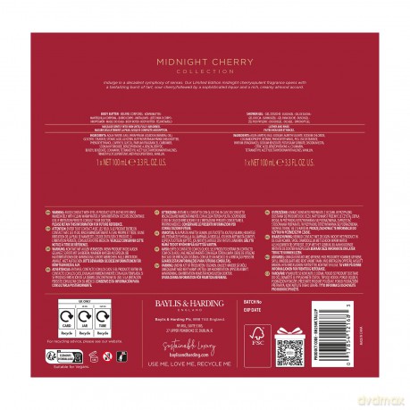 Midnight Cherry Gift Set 2 pcs