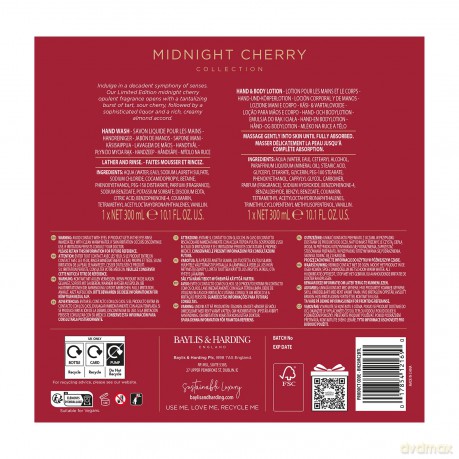 Midnight Cherry Gift Set 2 pcs