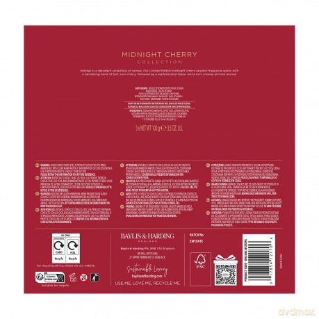 Midnight Cherry Gift Set 3  100 g