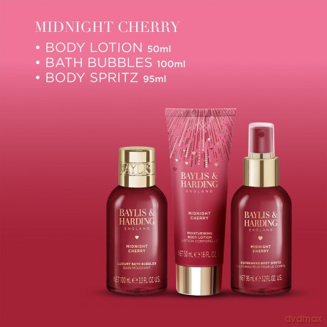 Midnight Cherry Gift Set 3 pcs