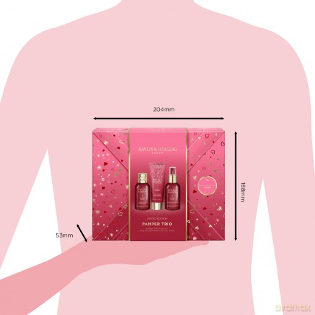 Midnight Cherry Gift Set 3 pcs