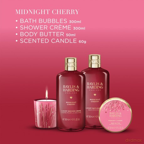 Midnight Cherry Gift Set 4 pcs