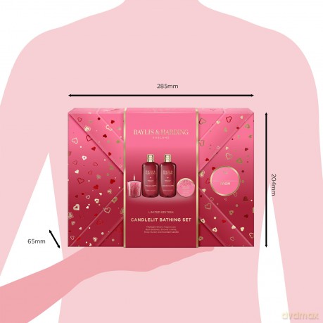 Midnight Cherry Gift Set 4 pcs