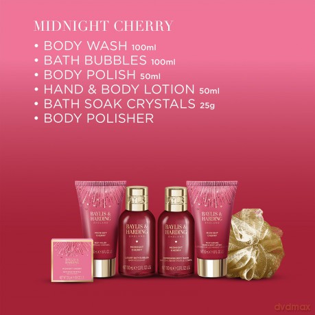 Midnight Cherry Gift Set 6 pcs
