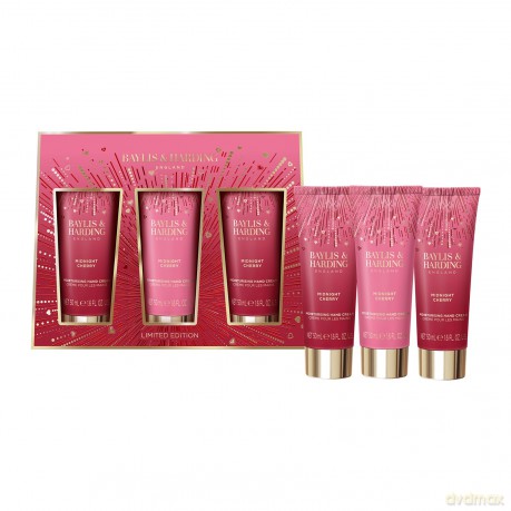 Midnight Cherry Hand Cream Gift Set 3 x 50 ml