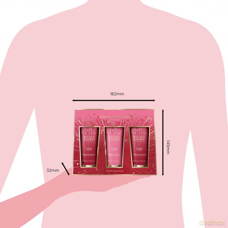 Midnight Cherry Hand Cream Gift Set 3 x 50 ml