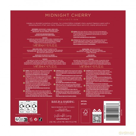 Midnight Cherry Kit 3-piece gift set
