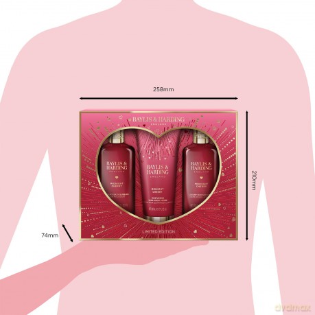 Midnight Cherry Kit 3-piece gift set