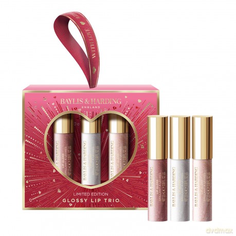 Midnight Cherry Lip Gloss Gift Set 3 x 2.5 ml