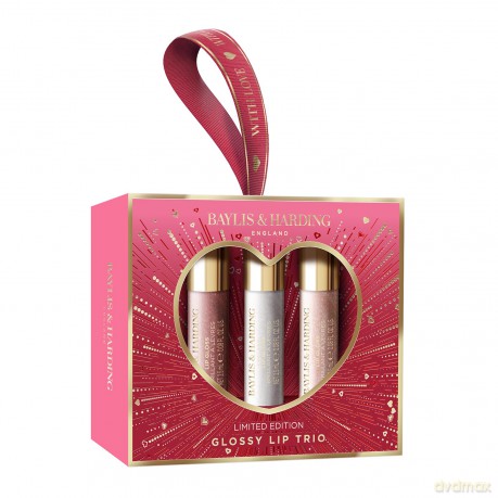 Midnight Cherry Lip Gloss Gift Set 3 x 2.5 ml
