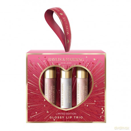 Midnight Cherry Lip Gloss Gift Set 3 x 2.5 ml